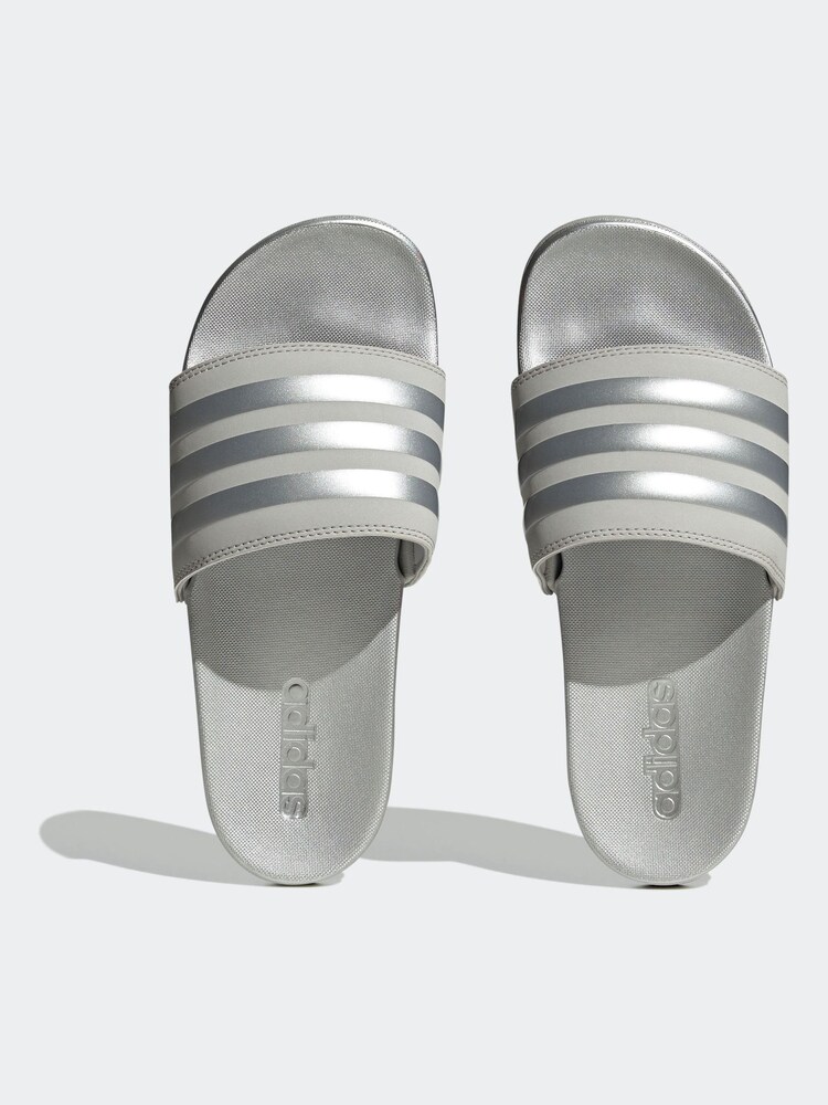 Szary - Sandały Adidas Adilette Ayoon - Image 5 of 9