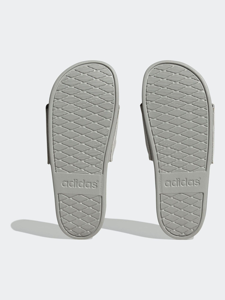Szary - Sandały Adidas Adilette Ayoon - Image 6 of 9