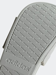 adidas originals Grey Adilette Ayoon Sandals - Image 9 of 9