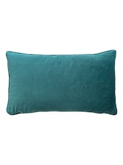 Evans Lichfield Grey Stag Scene Digitally Printed Piped Velvet Cushion - Image 3 of 4