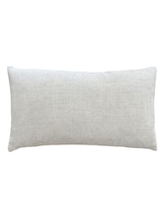Evans Lichfield Natural Snowy Hares Watercolour Printed Cushion - Image 3 of 4