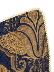 Подушка с жаккардовым цветочным рисунком Riva Paoletti Shiraz Danmask - Изображение 4 из 5