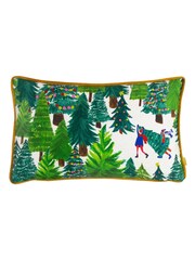 furn. White Christmas Together Tree Cushion - Image 2 of 5