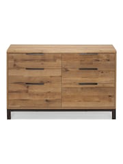 Dark Bronx Oak Effect 6 Drawer Chest of Drawers - Image 8 of 9