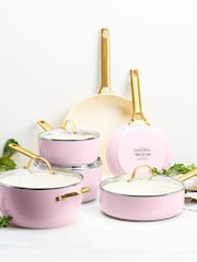 Green Pan 6 Piece Blush Pink Padova Reserve Pan Set - Image 1 of 6