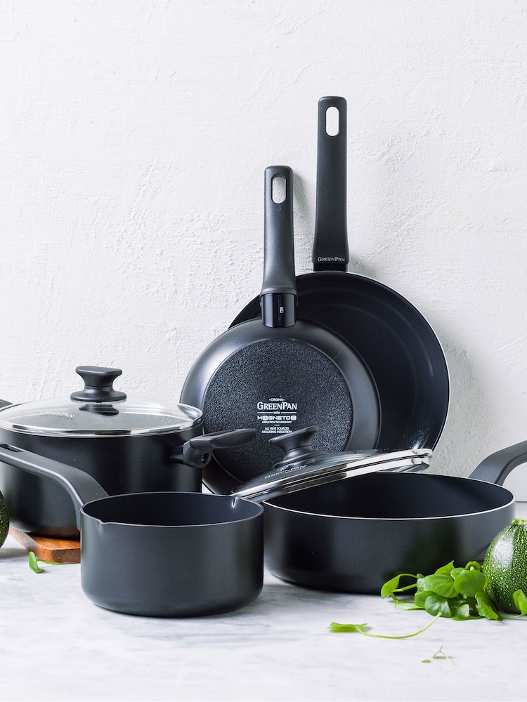 Green Pan 5 Piece Black Essence Pan Set - Image 1 of 5