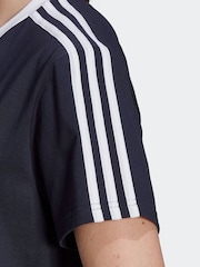 adidas Essentials T-Shirt mit 3 Streifen aus 100 % Baumwolle - Bild 6 von 7