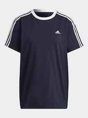 adidas Essentials T-Shirt mit 3 Streifen aus 100 % Baumwolle - Bild 7 von 7