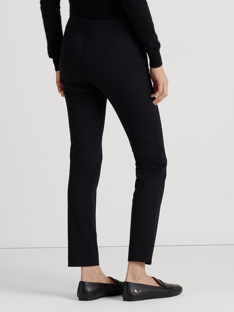Lauren Ralph Lauren Keslina Stretch Twill Skinny Fit Trousers - Image 2 of 4