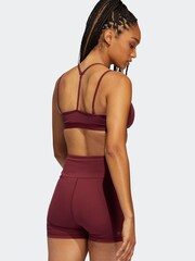 adidas Red Performance Training Yoga Essentials Light-support Bra - Image 2 of 7