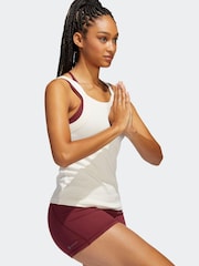 adidas Red Performance Training Yoga Essentials Light-support Bra - Image 4 of 7
