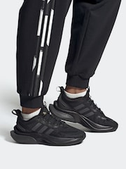 adidas Black Sportswear Alphabounce Bounce Trainers - Image 12 of 12