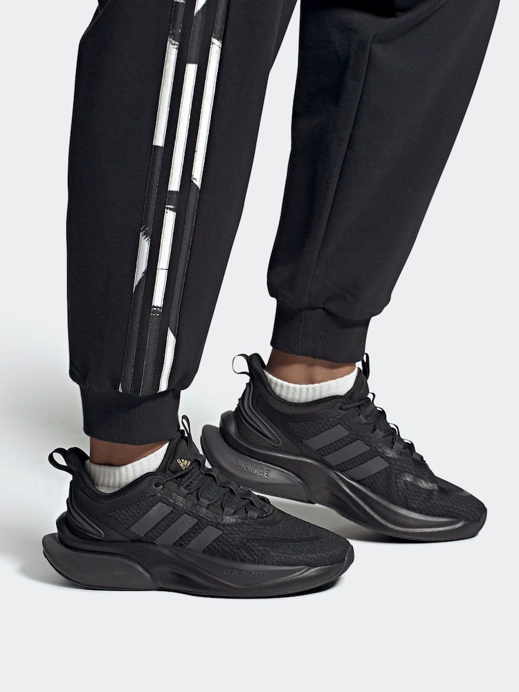 adidas Black Sportswear Alphabounce Bounce Trainers - Image 12 of 12