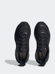adidas Black Sportswear Alphabounce Bounce Trainers - Image 7 of 12