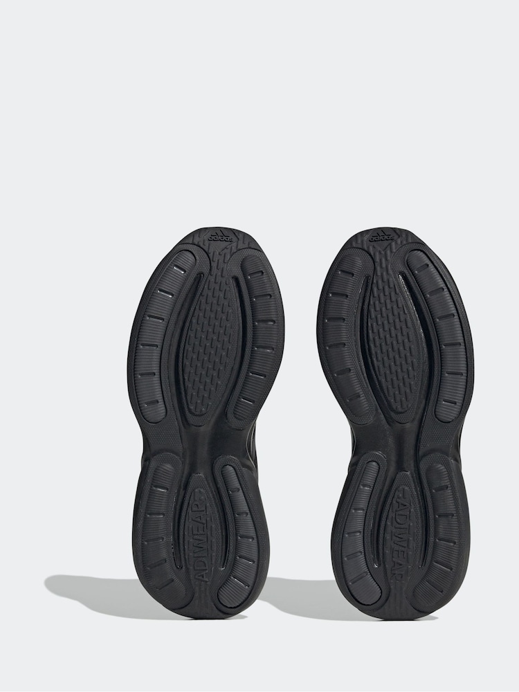 adidas Black Sportswear Alphabounce Bounce Trainers - Image 8 of 12