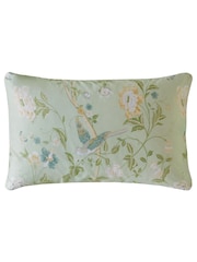 Laura Ashley Eau de Nil Green 100% Cotton Sateen 200TC Pilowcases - Image 1 of 1