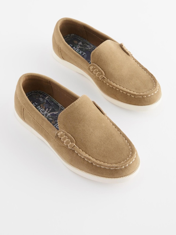 Tan Brown Loafers - Image 1 of 5