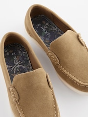 Tan Brown Loafers - Image 3 of 5