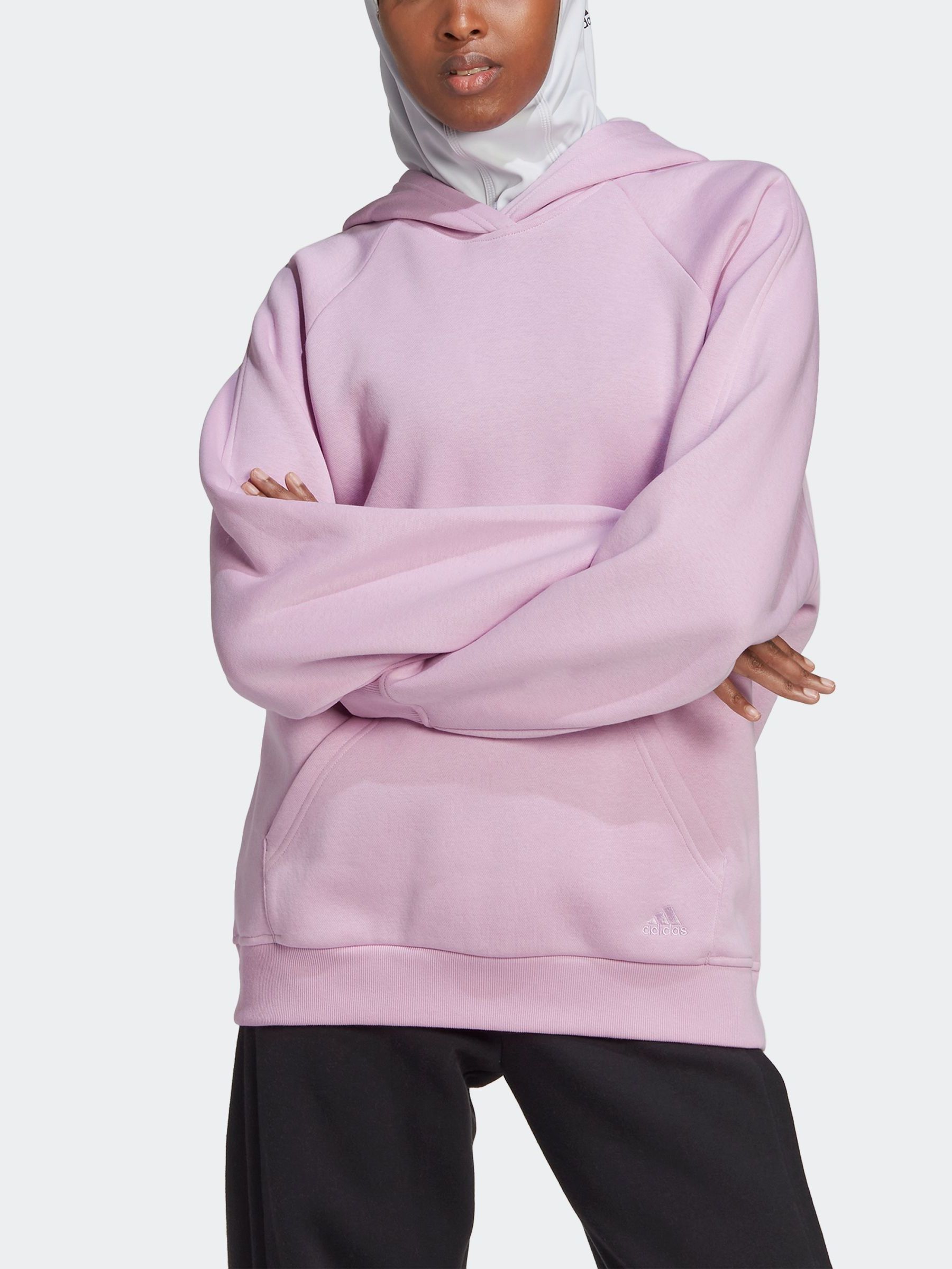 Pink and purple adidas hoodie deals