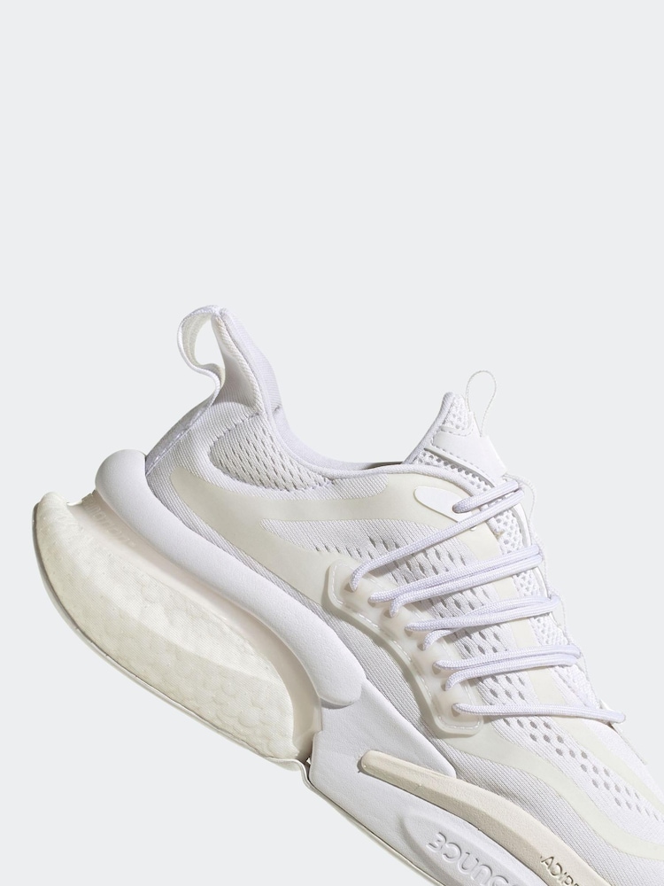 Weiß - Adidas Alphaboost V1 Turnschuhe - Bild 9 von 9 Weiß - Adidas Alphaboost V1 Turnschuhe - Bild 9 von 9