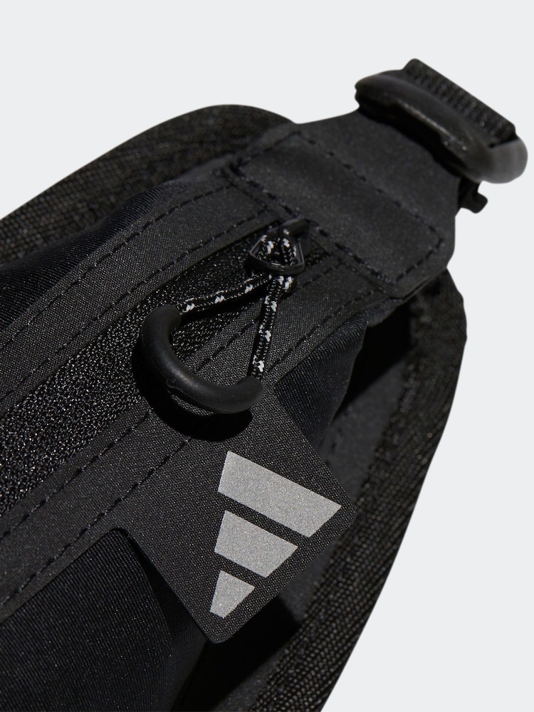 adidas Black Running Waist Bag - Image 5 of 5