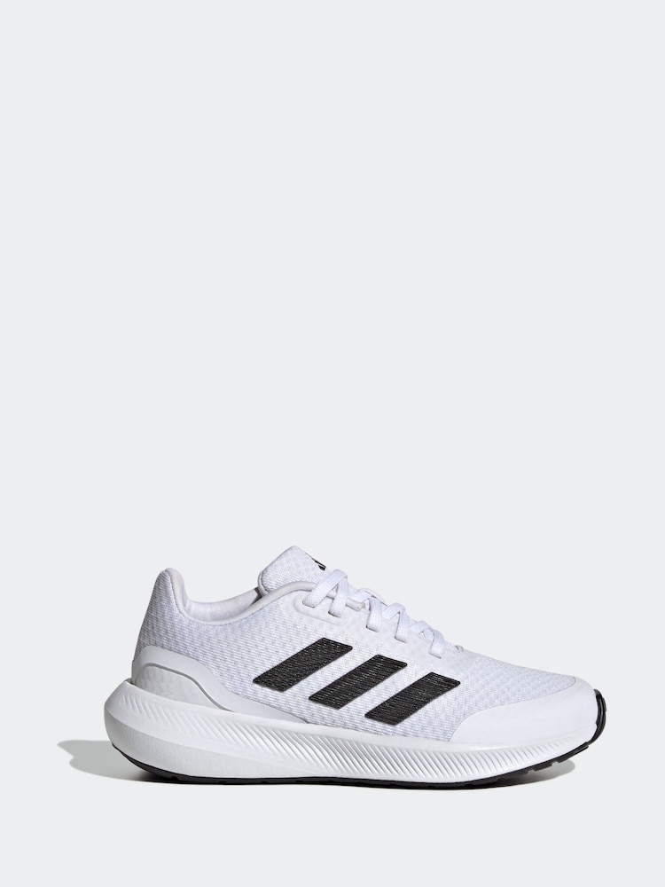 adidas White Runfalcon 3.0 Trainers - Image 1 of 9