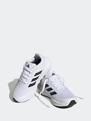 adidas White Runfalcon 3.0 Trainers - Image 4 of 9