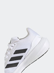 adidas White Runfalcon 3.0 Trainers - Image 8 of 9