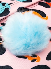 Mochila de leopardo en rosa de estrellas de Hype. - Imagen 5 de 6