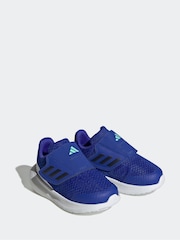adidas Blue Sportswear Runfalcon 3.0 Hook And Loop Trainers - Image 4 of 9
