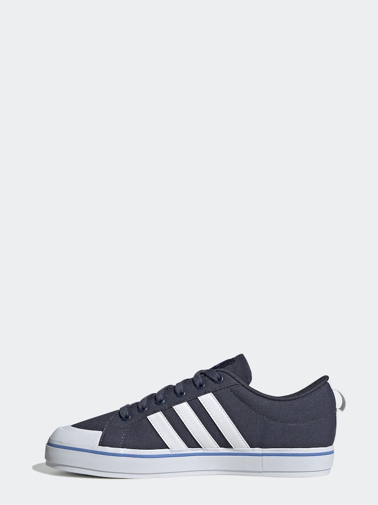 adidas Blue Sportswear Bravada 2.0 Lifestyle Skateboarding Canvas Trainers - Image 2 of 8