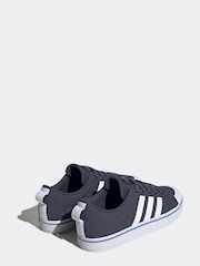 adidas Blue Sportswear Bravada 2.0 Lifestyle Skateboarding Canvas Trainers - Image 5 of 8