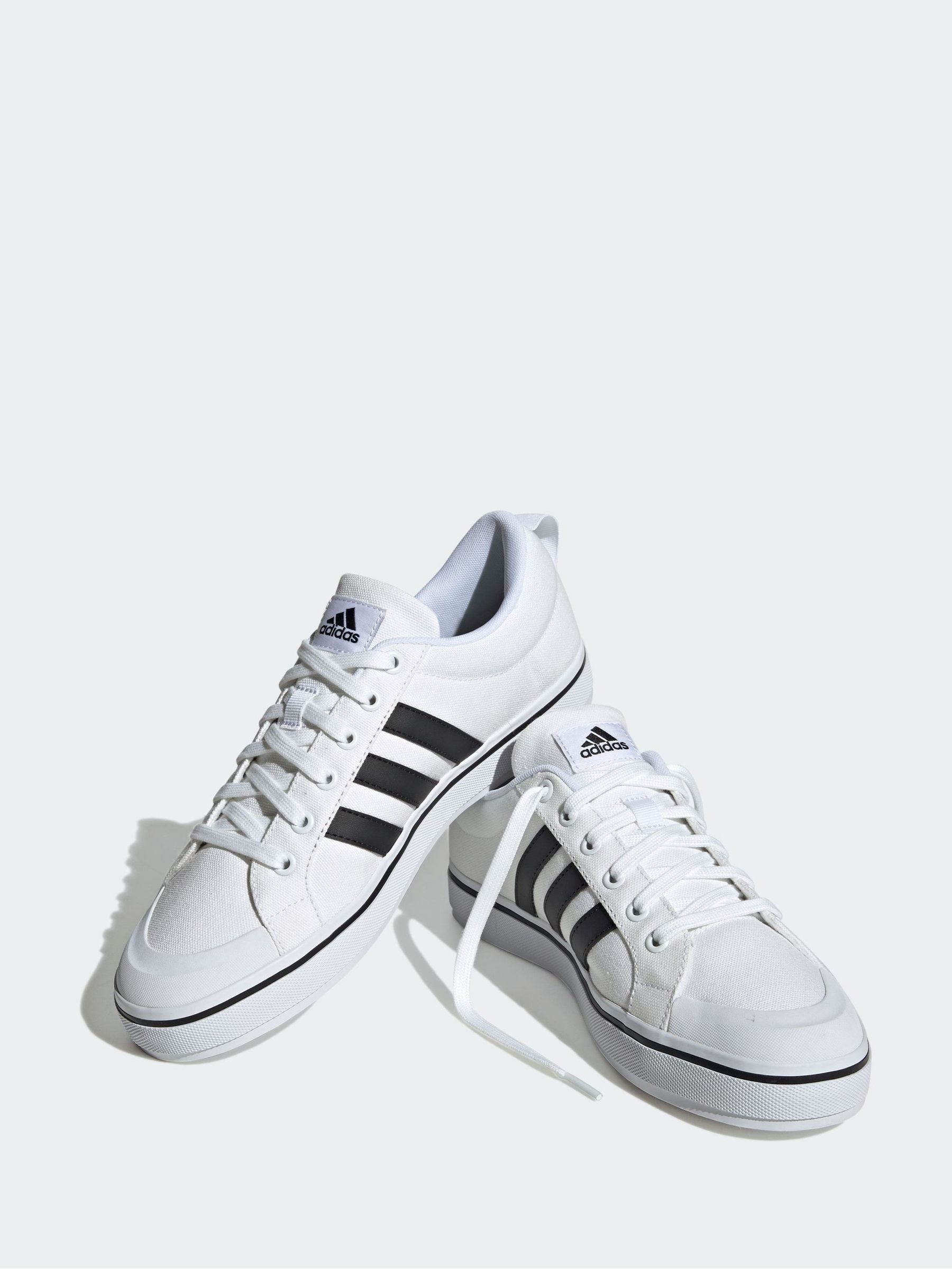 Buy adidas White Sportswear Bravada 2.0 Lifestyle Skateboarding Canvas Trainers from Next Luxembourg