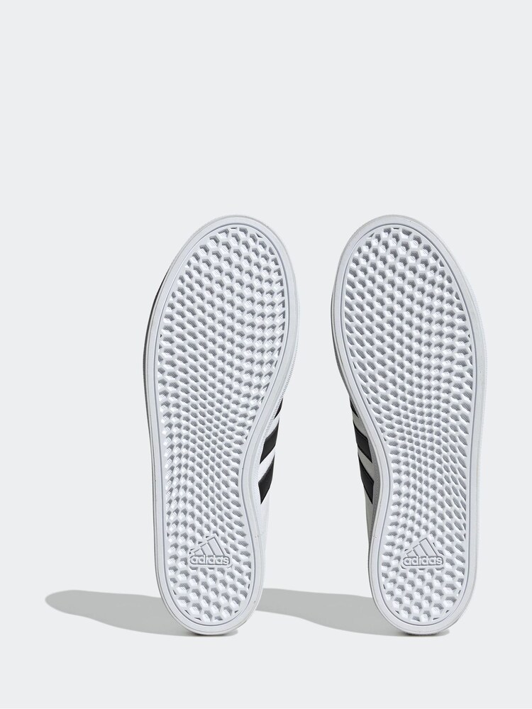 adidas White Sportswear Bravada 2.0 Lifestyle Skateboarding Canvas Trainers - Image 7 of 9