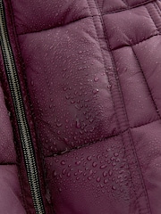 Clarks Purple Girls Longline Coat - Image 15 of 15
