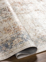 LIVABLISS Orange Lillian Washable Traditional Boho Rug - Image 4 of 7