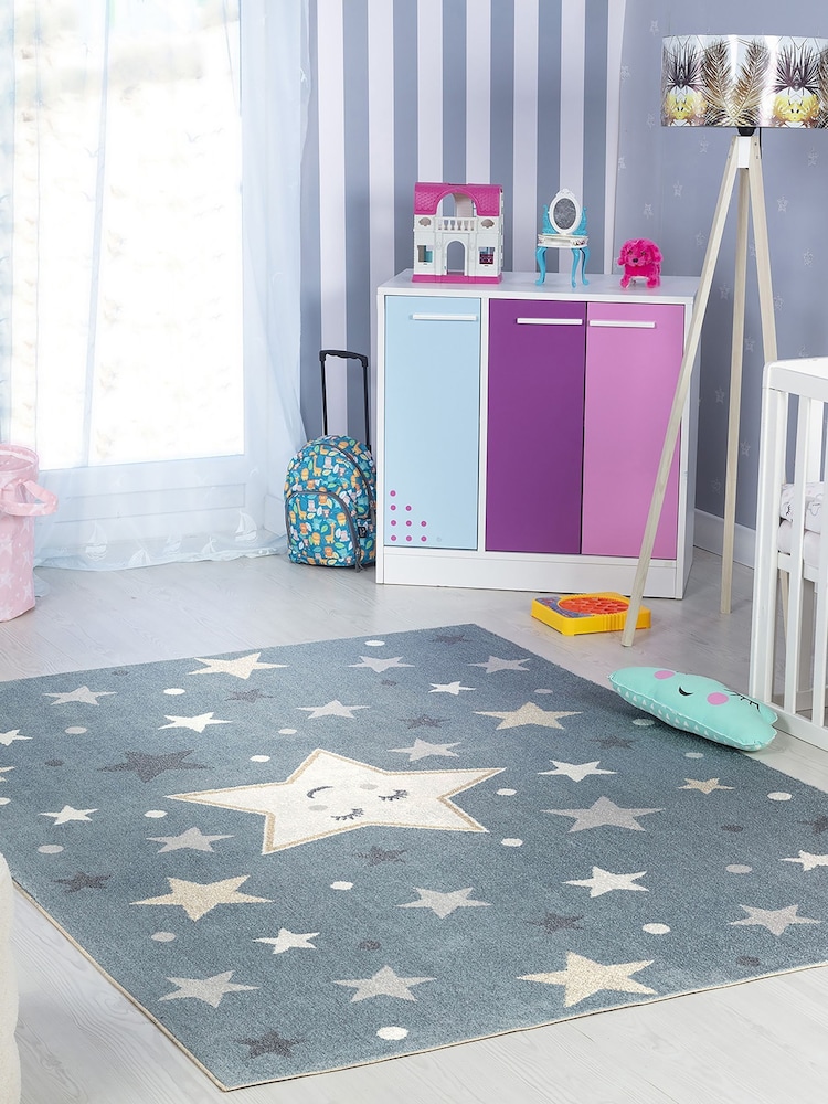 LIVABLISS Multicolour Lillian Kids Washable Rug - Image 1 of 6