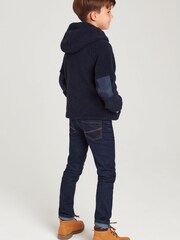 M&Co Blue Borg Hooded Fleece - Image 2 of 3
