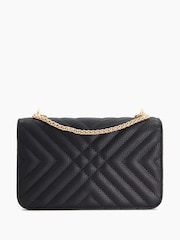 Dune London Black Edorchie Quilted Shoulder Bag - Image 4 of 6