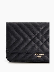 Dune London Black Edorchie Quilted Shoulder Bag - Image 6 of 6
