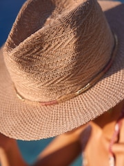 Light Pink Packable Panama Hat - Image 4 of 6