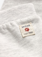 FatFace Oatmeal Baby Marl Frill Sweat Set - Image 7 of 8