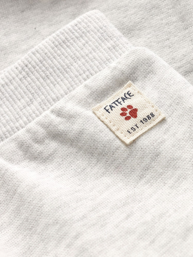 FatFace Oatmeal Baby Marl Frill Sweat Set - Image 8 of 8