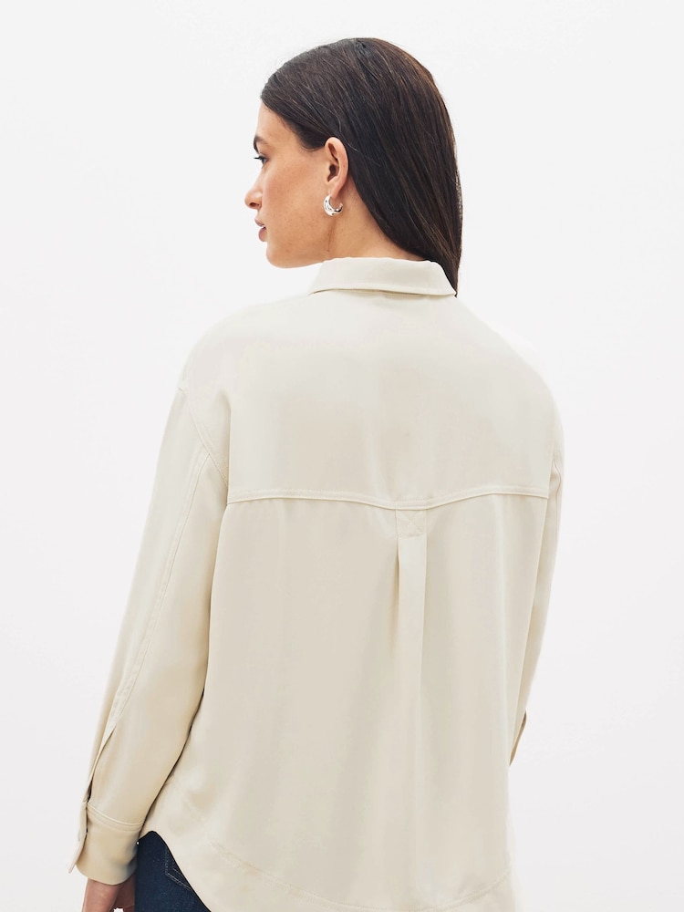 Grey Shacket - Image 2 of 4