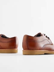 Tan Brown Plain Front Shoes - Image 4 of 4