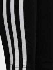 adidas Black Sportswear Essentials Aeroready 3-Stripes High Waisted Leggings - Image 10 of 12