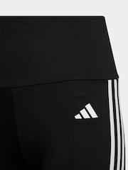 adidas Black Sportswear Essentials Aeroready 3-Stripes High Waisted Leggings - Image 12 of 12