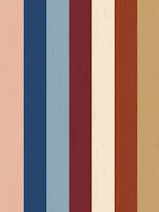 Joules Multi Heritage Stripe A4 Wallpaper Sample - Image 3 of 5