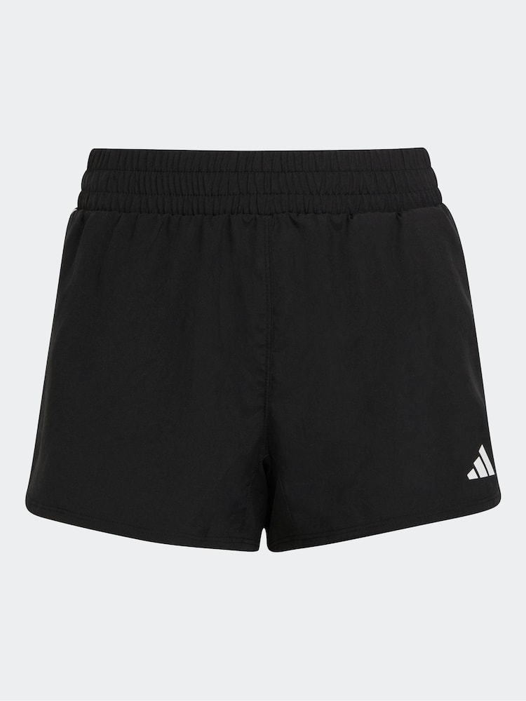 Черный - Шорты с 3 полосками adidas Sportswear Essentials Aeroready - Изображение 2 из 6