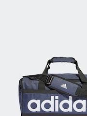 adidas Blue Linear Duffle Bag - Image 1 of 5